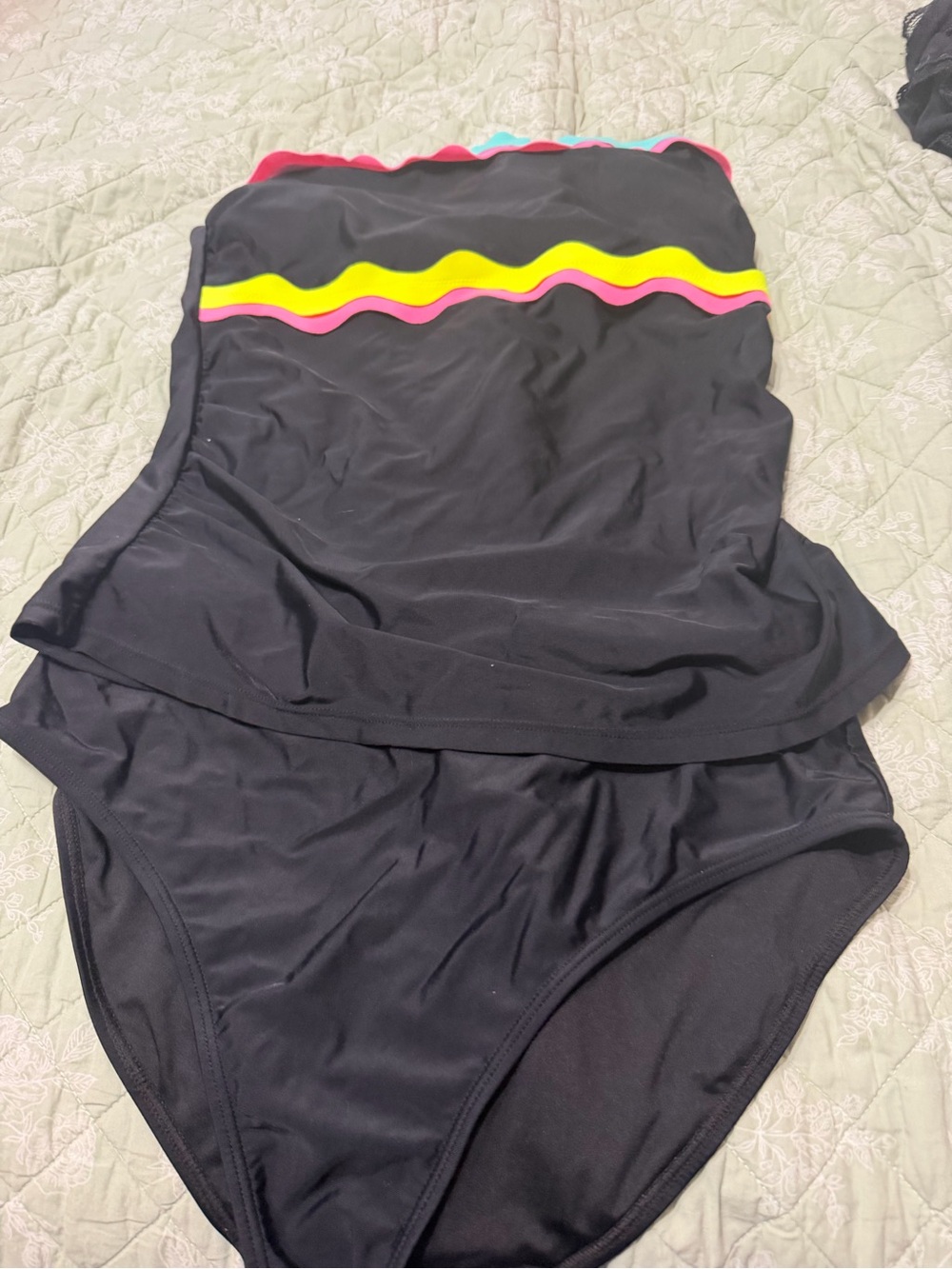 NEW Popvil Women’s One-Piece Swimsuit – XL 🩷💙💛